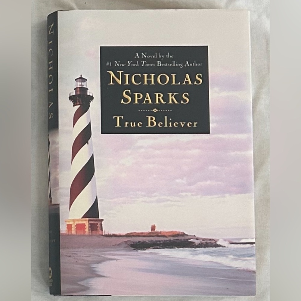 Nicholas Sparks 'True Believer' Hardcover Book